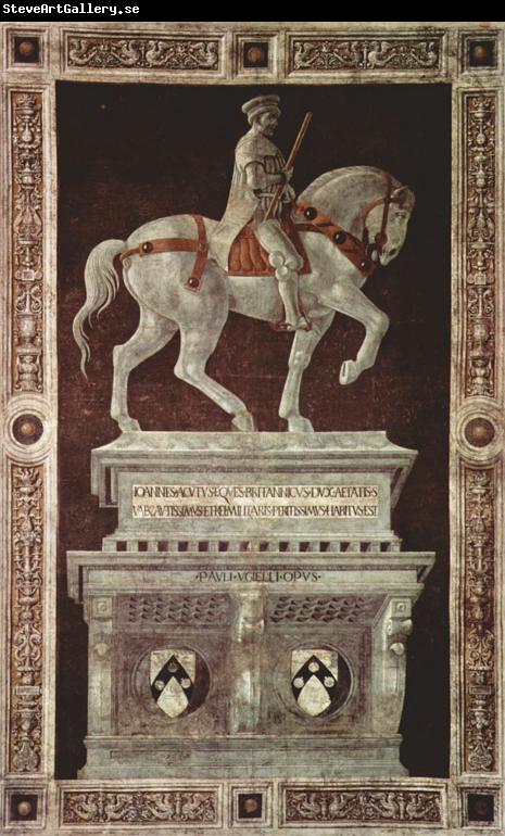 UCCELLO, Paolo Equestrian Portrait of Sir John Hawkwood (mk08)